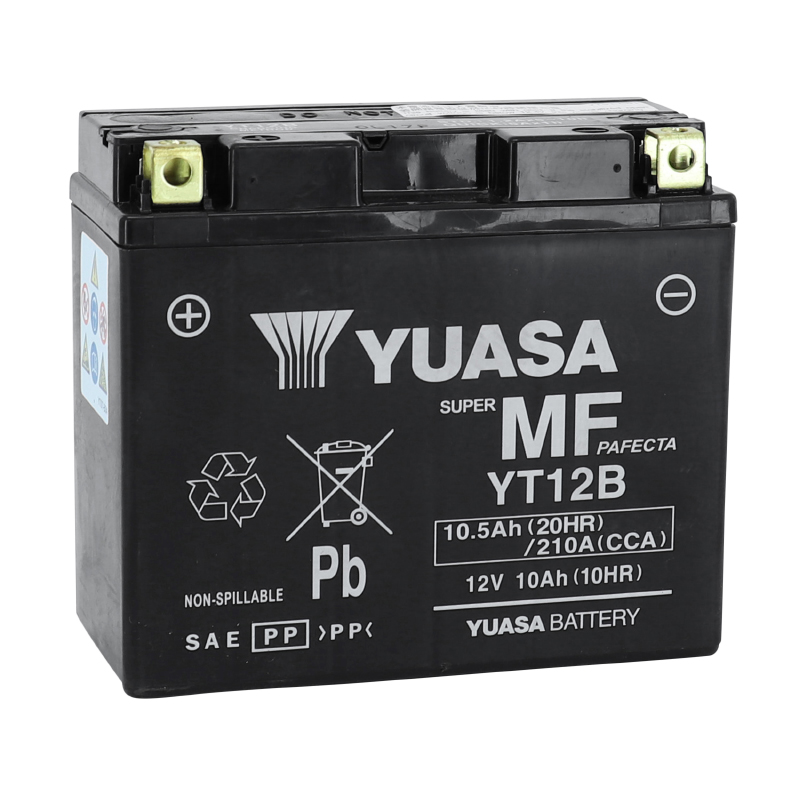 Batterie Yuasa YT12B SLA AGM sans entretien - vue 2