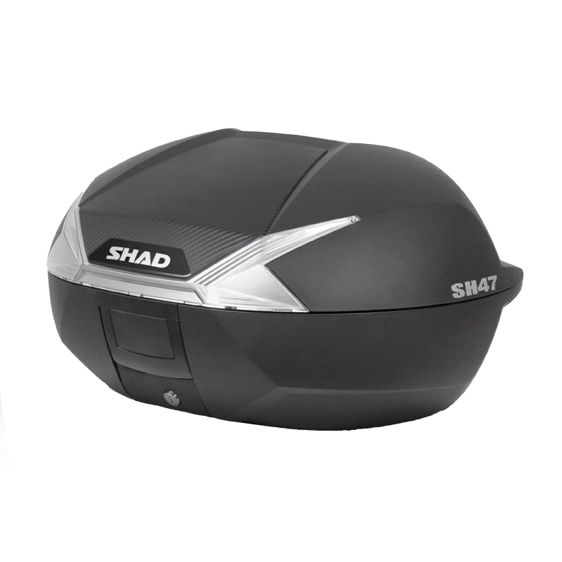 Top case Shad SH47 47L noir + chariot - vue 7