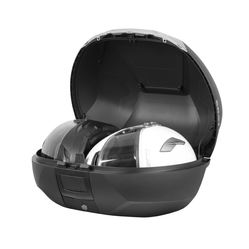 Top case Shad SH47 noir 47L avec reflecteur blanc (D0B47106) - vue 2