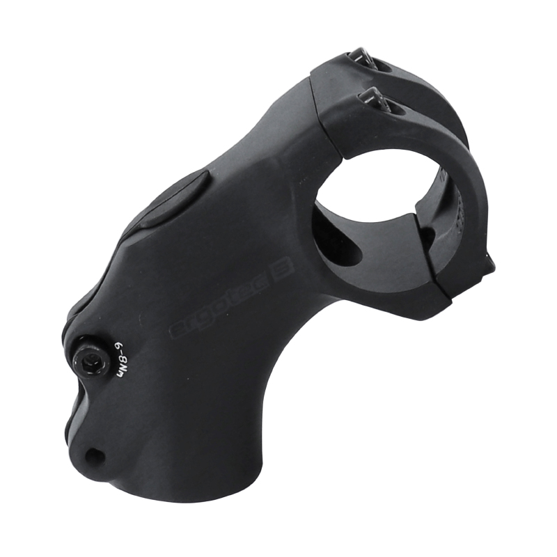 Potence VTT urbain trekking Ergotec High Charisma relevé 45° aluminium noir 31.8 50 mm pour fourche 1"1/8 - vue 3