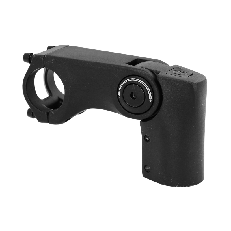 Potence VTT urbain trekking Ergotec réglable Sepia rehausse aluminium noir 31,8 L 90 mm pour fourche 1"1/8 - vue 2
