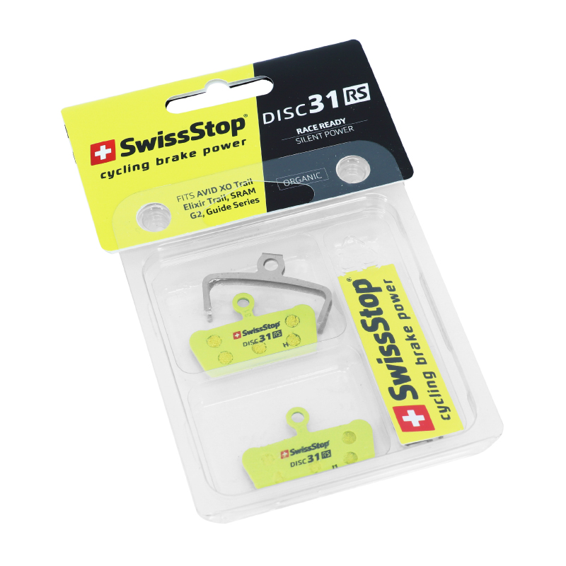Plaquettes de frein VTT Swissstop Organic Silence Disc 31RS - vue 2