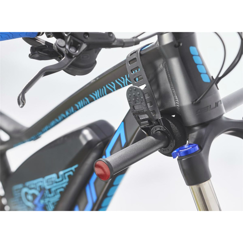 Porte-vélo de coffre Mottez SHIVA-2 VAE pour 2 vélos avec antivol - vue 7