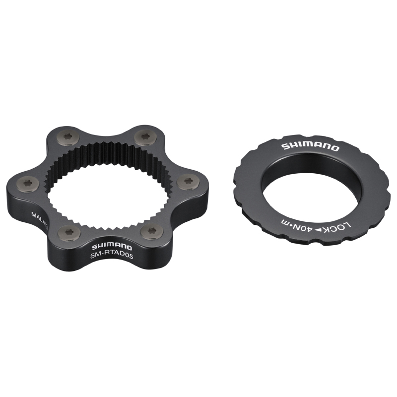Adaptateur frein à disque Shimano Centerlock vers 6 trous pour axe traversant - vue 2