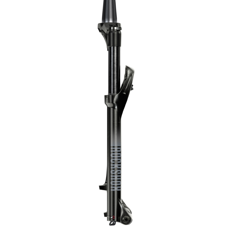 Fourche VTT 29 " Rockshox judy silver TK solo air noir pour frein a disque (cone 39.8MM en bas) pivot conique lisse 1"1-8-28,6 avec axe traversant boost 15X110 exterieur reglable-blocable deb. 120MM - vue 3