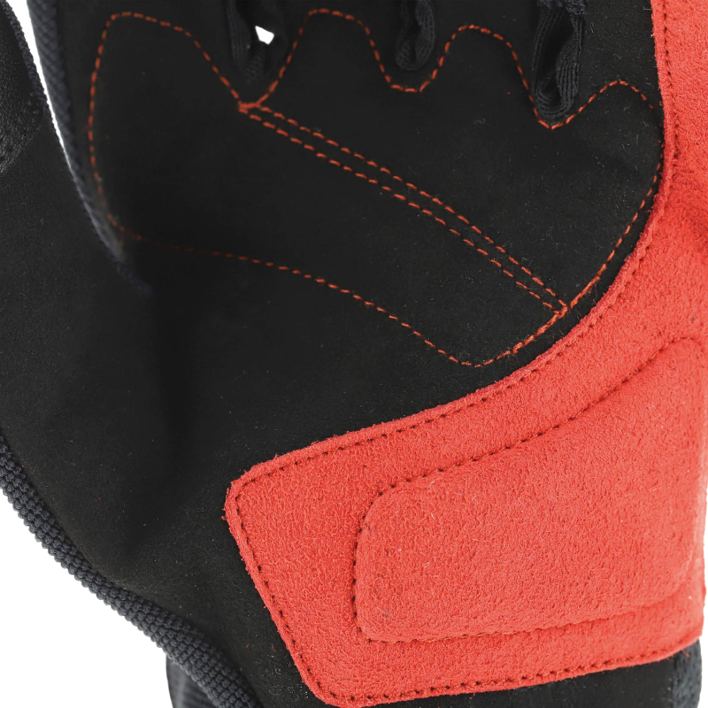 Gants all season tucano femme lady penna noir-rouge t 6,5 (XS) (homologue en 13594:2015-CE) (compatible ecran tactile) - vue 3