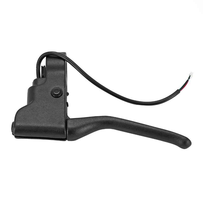 Levier de frein trottinette noir avec interrupteur stop Sélection P2R - vue 2