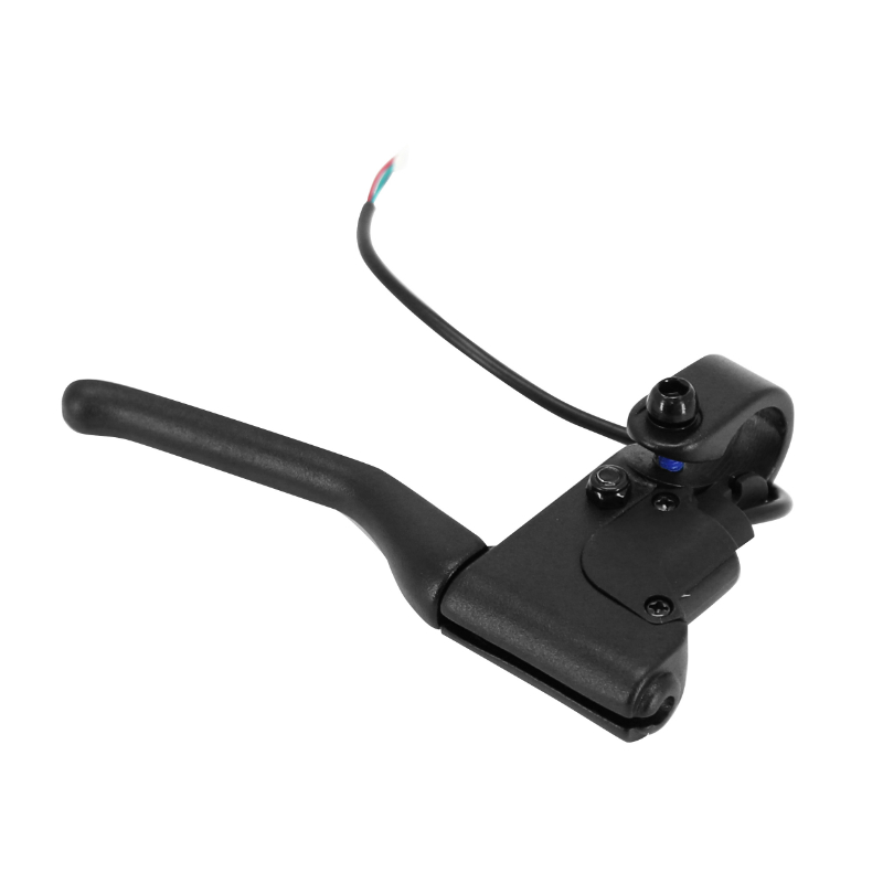 Levier de frein trottinette noir avec interrupteur stop Sélection P2R - vue 3