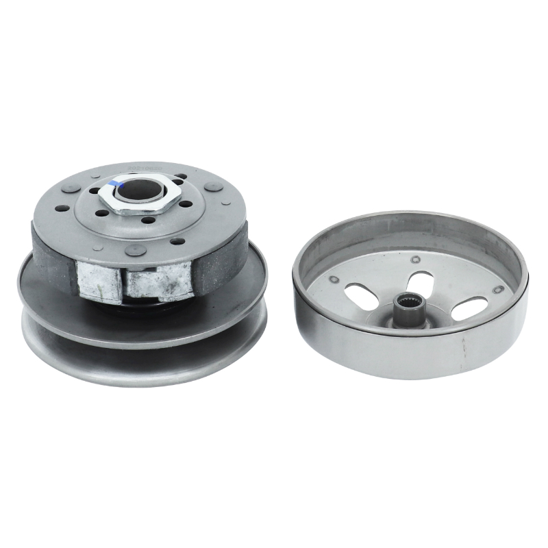 Embrayage scoot adaptable sym 50 orbit ii 4T (avec poulie + cloche) (OEM 22100-m5q-0000+23010-a1a-0007) -P2R - vue 3