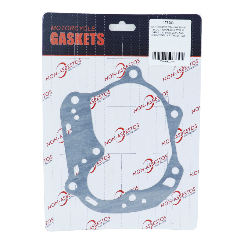 Joint carter transmission scoot adaptable sym 50 orbit ii 4T (OEM: 21395-be3-000) (vendu a l'unite) -P2R - vue 2