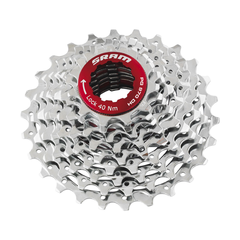 CASSETTE 9V. SRAM PG970 11-32 (COMPATIBLE SHIMANO) (11,12,14,16,18,21,24,28,32)
