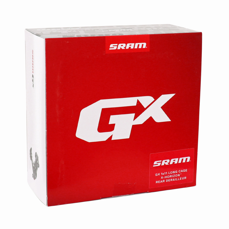 Dérailleur arrière VTT SRAM GX 11V chape longue noir-rouge mono plateau - vue 2
