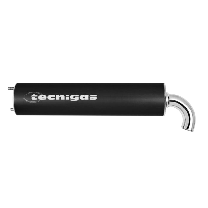 Silencieux Tecnigas Next R verni aluminium noir pour MBK Nitro 50 et Yamaha Aerox 50 - vue 2