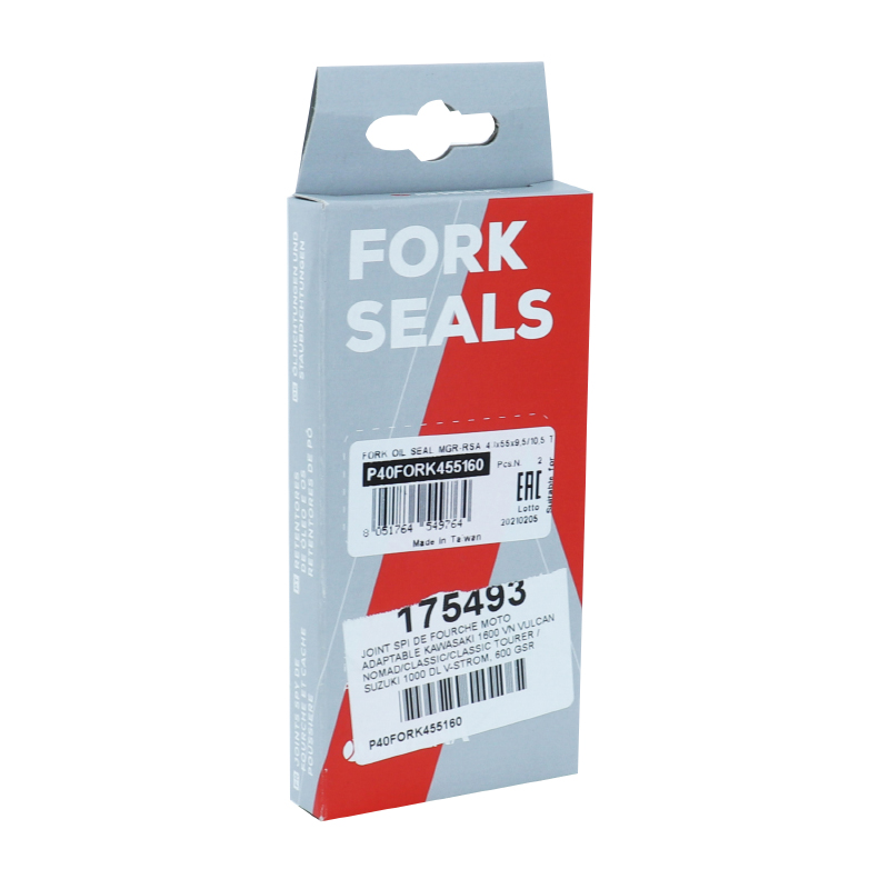 Joint spi de fourche Athena 43 x 55 x 9,5-10,5 mm (paire) - vue 3