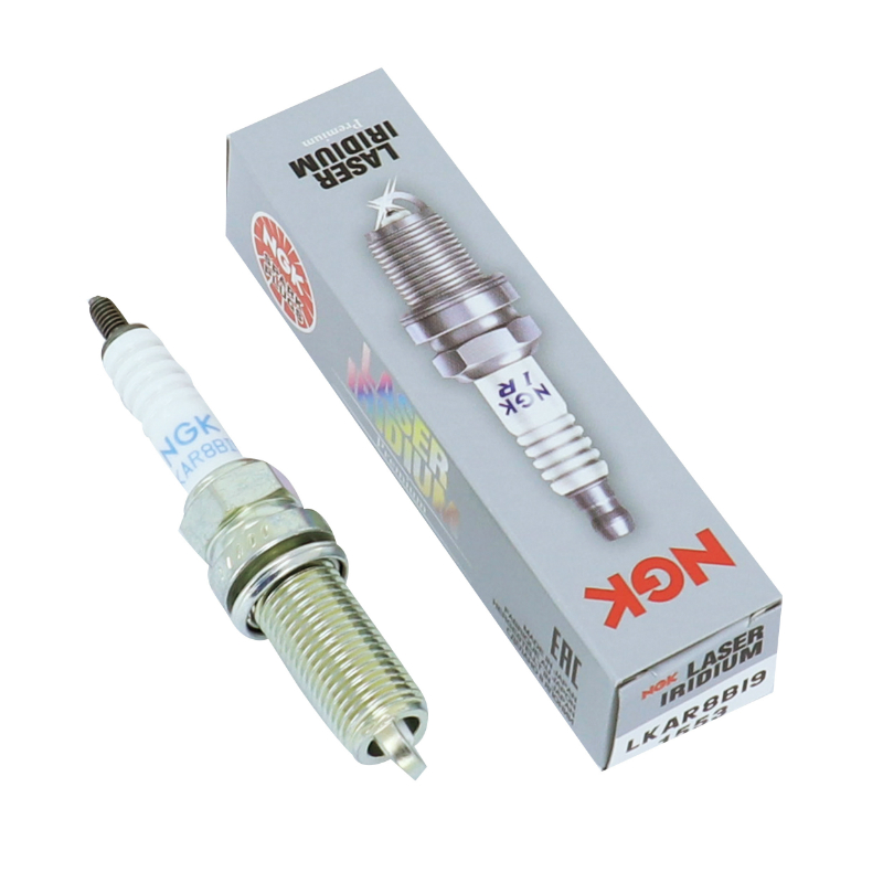 Bougie d'allumage NGK SPARK PLUGS LKAR8BI9 - Tige filetée sans olive - vue 2