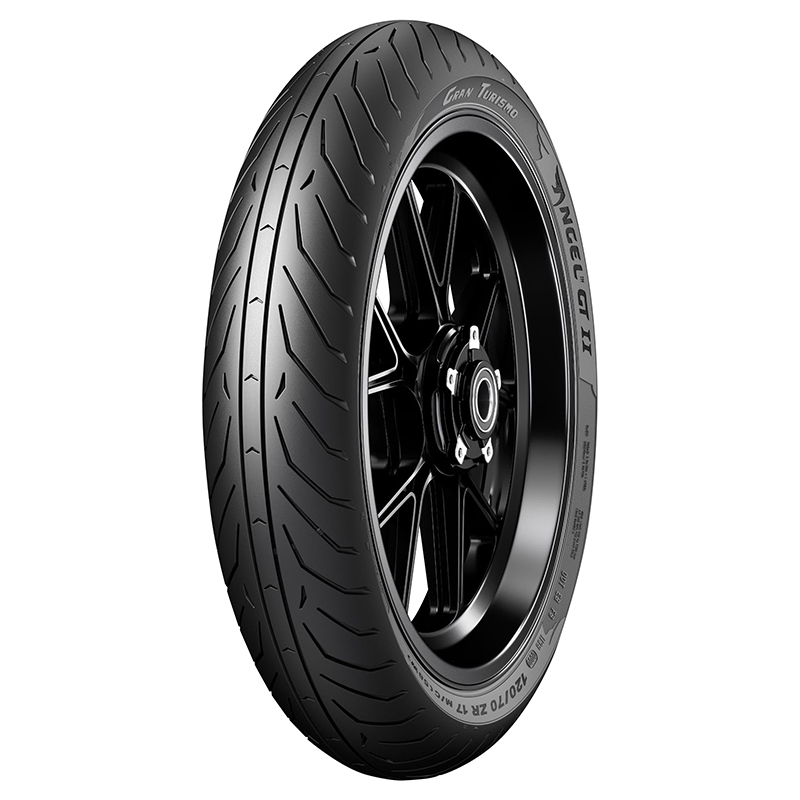 Pneu avant Pirelli Angel GT II 120/70ZR17 58W TL - vue 2