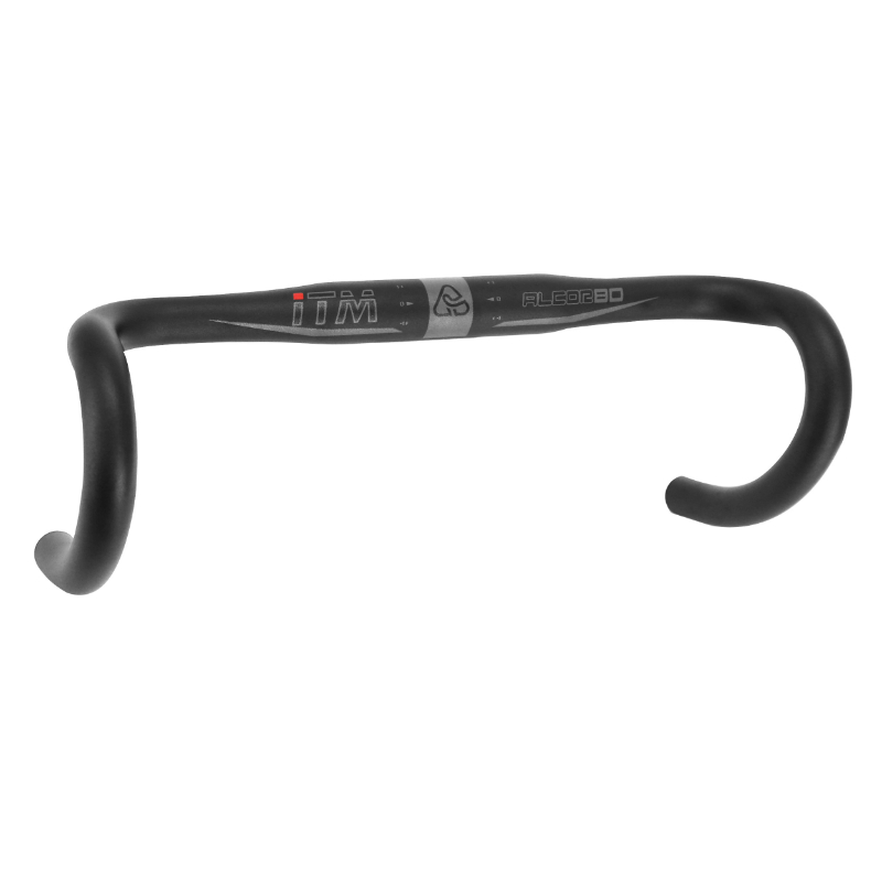 Cintre route Itm alcor alu noir mat 31,8 l 40 exterieur (axe-axe 38CM) 295G deco blanche - vue 2
