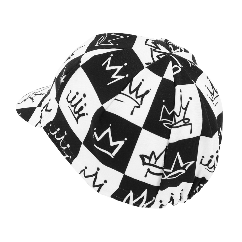 Casquette Gist style King Déco noir-blanc - vue 3