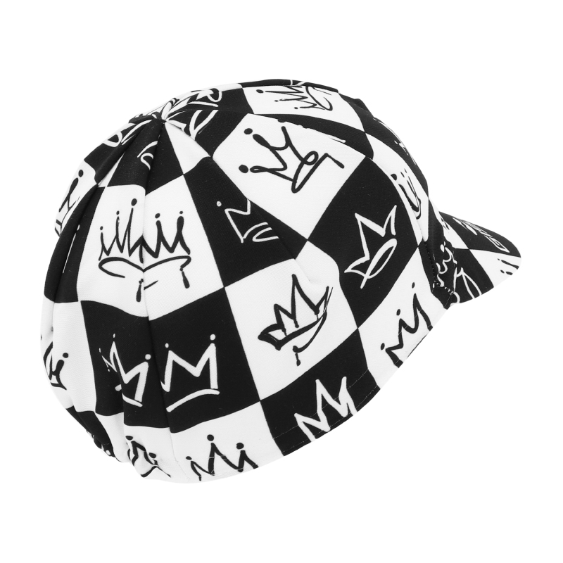 Casquette Gist style King Déco noir-blanc - vue 4