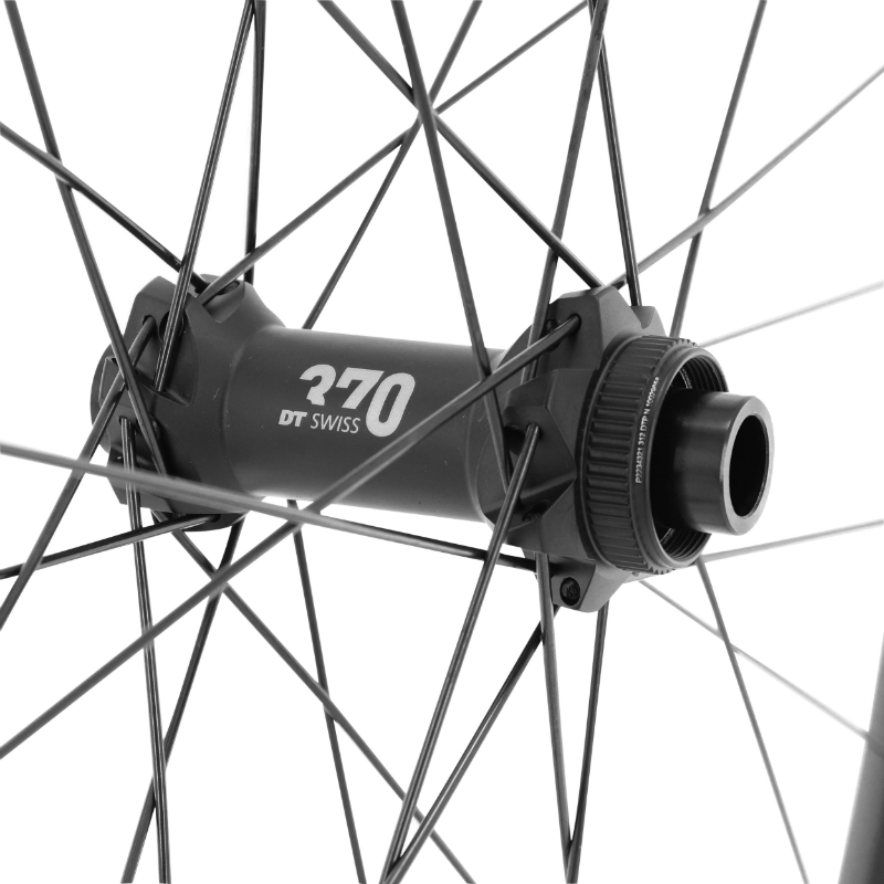 Roue VTT disque 27.5" Dt Swiss M1900 boost centerlock tubeless ready avant noir traversant 15-110 - jante 30C - resiste poids 110KGS - vue 4
