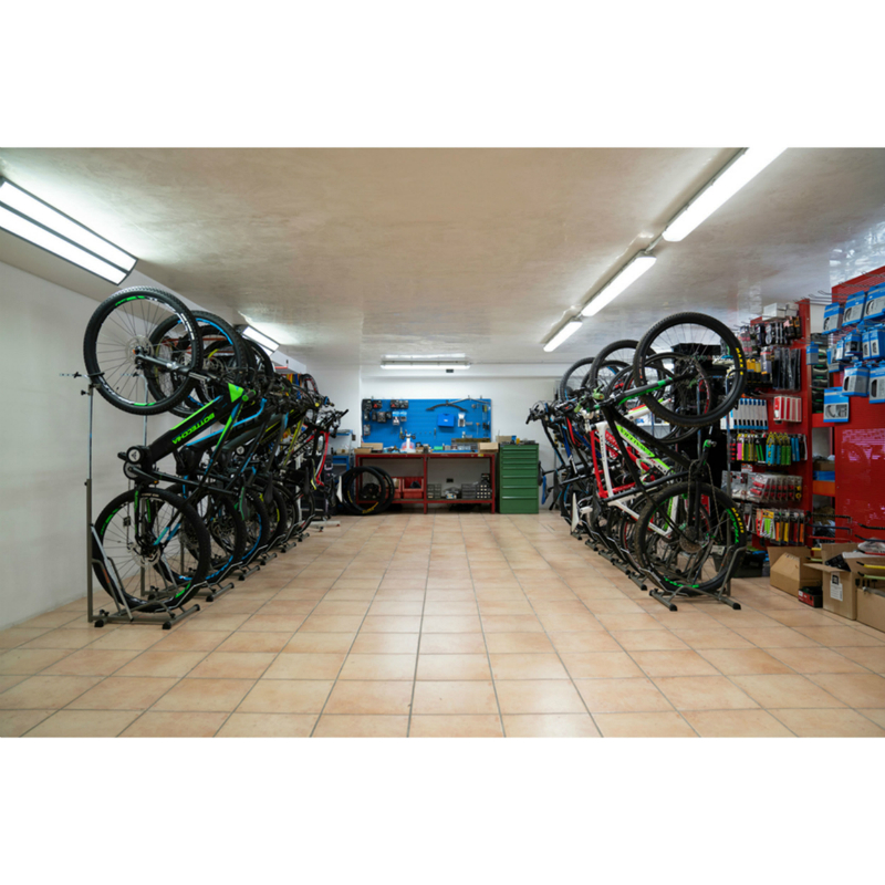Support vélo vertical Officine Parolin Stabilus 26"-27,5"-29"-700C noir - vue 7