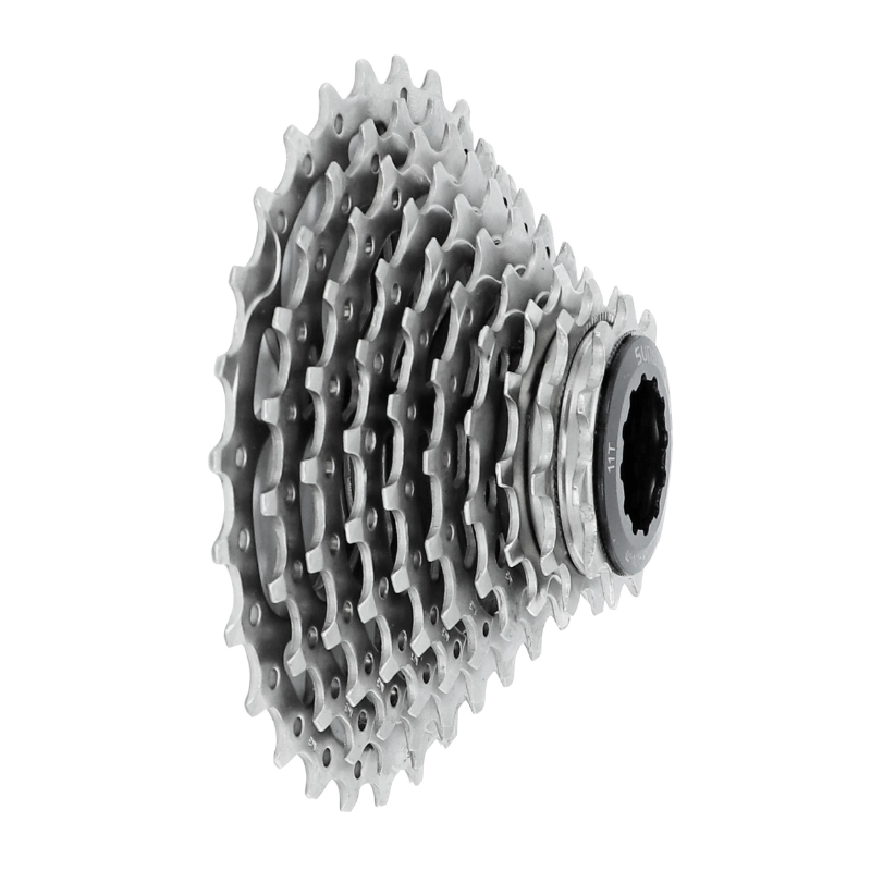 Cassette 10 vitesses P2R 11-28 Shimano-SRAM argent VTT - vue 2