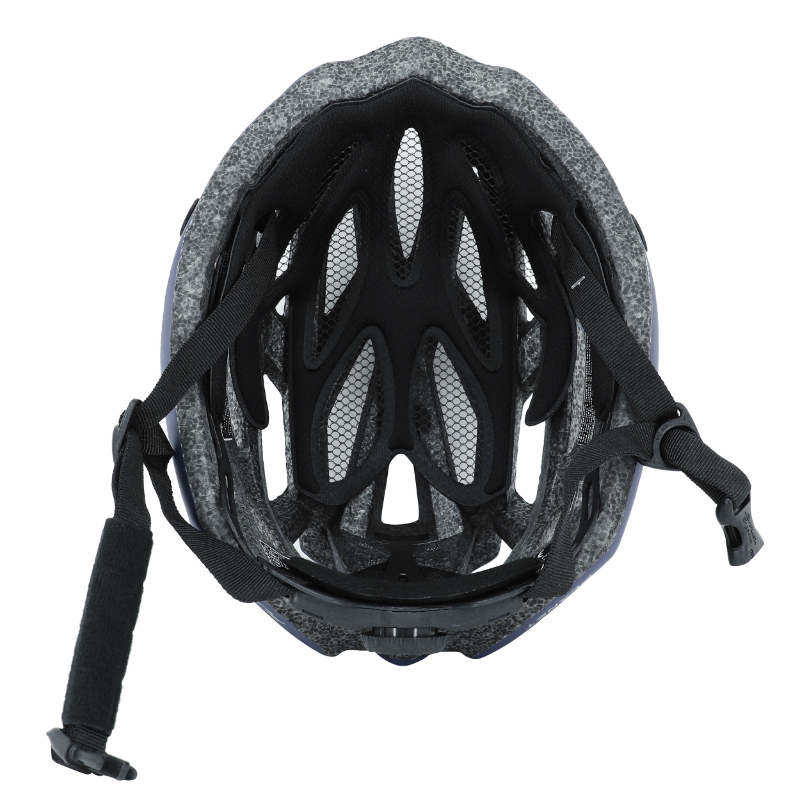 Casque vélo adulte GIST E-Bike Planet One Plus Urban bleu mat In-Mold 56-62 cm éclairage intégré - vue 7