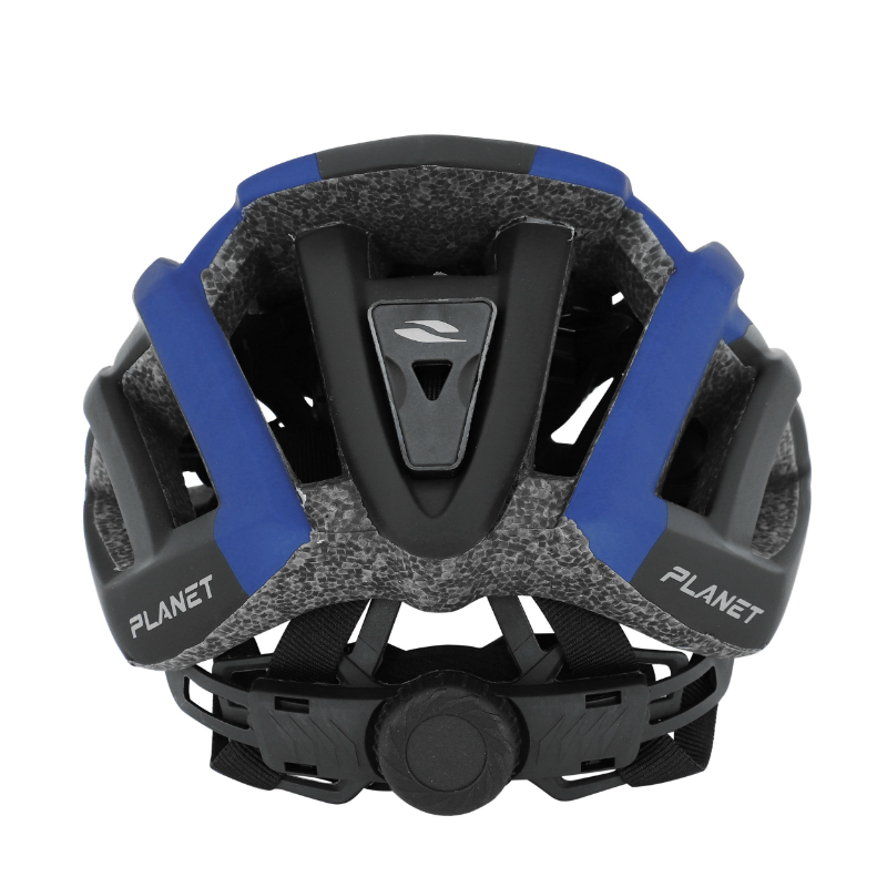 Casque vélo route Gist Planet noir-bleu mat adulte 52-58 cm - vue 4