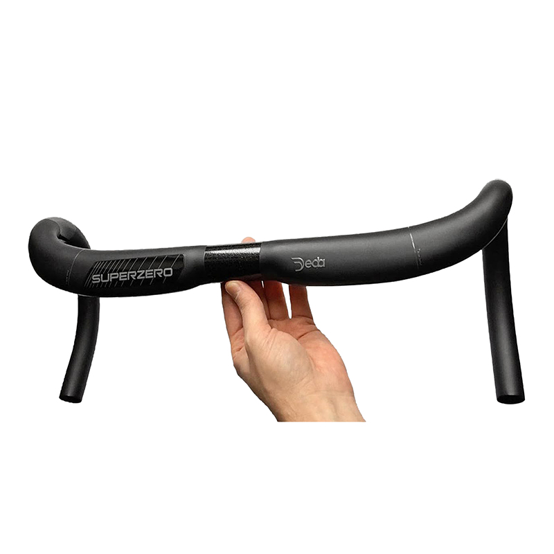 Cintre route Deda superzero DCR alu noir 31,8 l 42 exterieur (axe-axe 40CM) (passage cable interieur) - vue 2