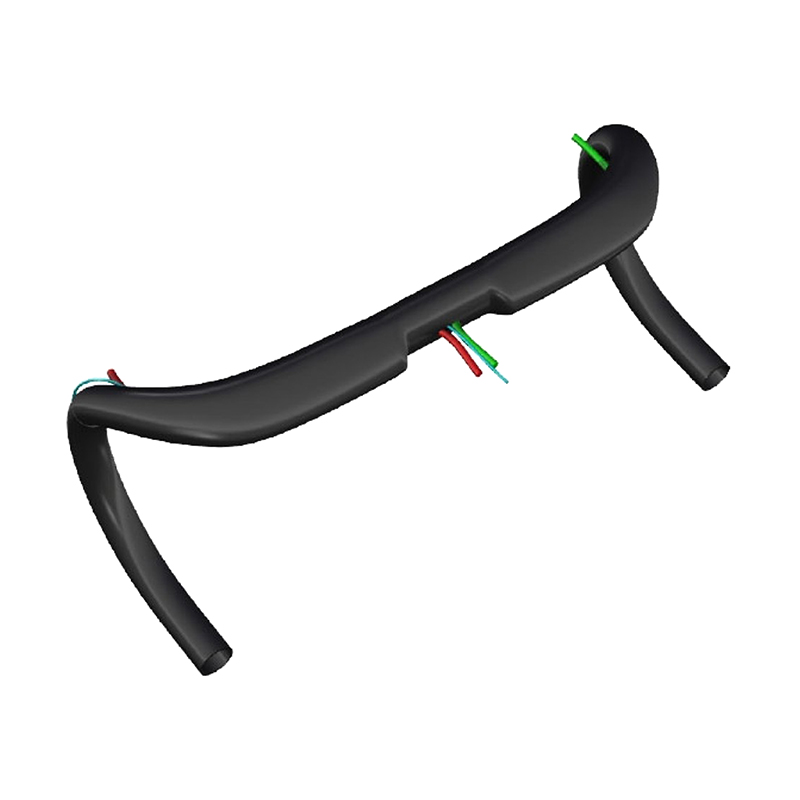 Cintre route Deda superzero DCR alu noir 31,8 l 44 exterieur (axe-axe 42CM) (passage cable interieur) - vue 3