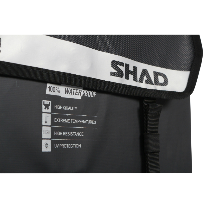 Sacoche cavaliere laterale Shad SW42 noir 25L (fixation universelle incluse) (X0SW42) - vue 3