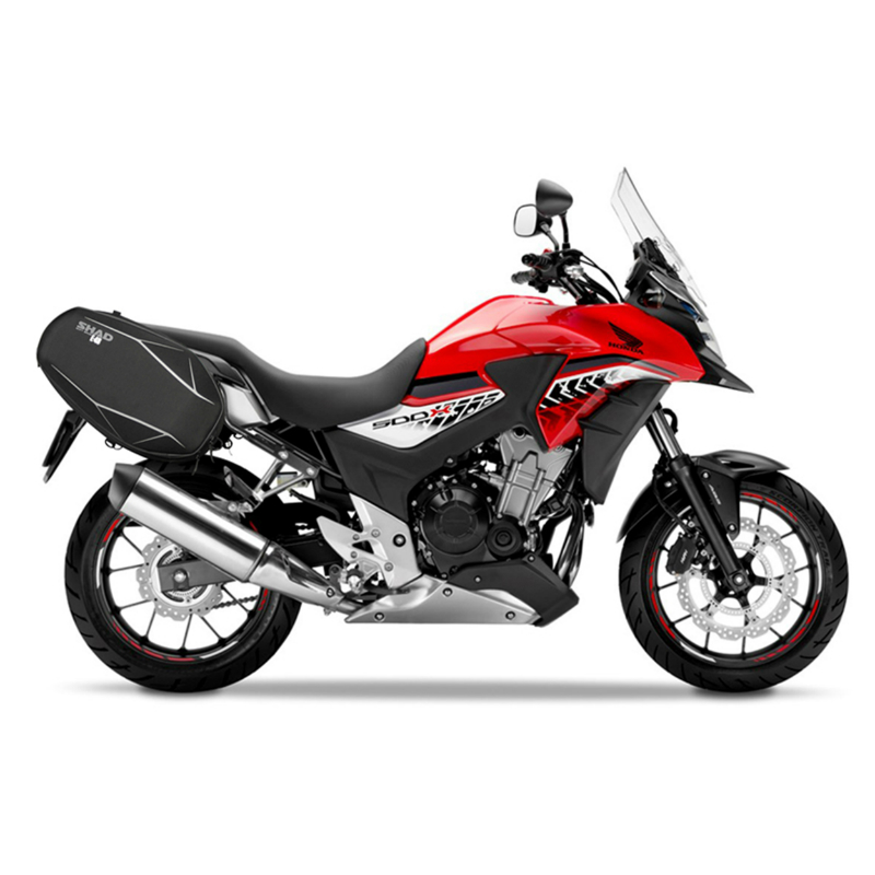 Fixation sacoche latérale SHAD Honda CB 500 F 2016-2018, CBR 500 R 2016-2018, CB 500 X 2016+, 750 XL Transalp 2023+ (H0CX56SE)