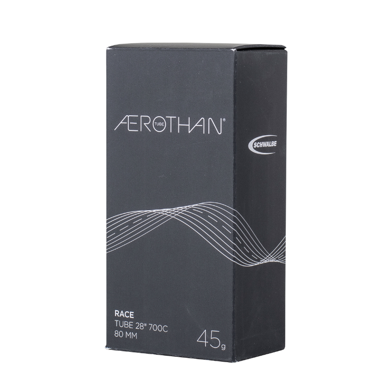Chambre a air velo 700 x 23-28 schwalbe aerothan tpu valve presta 80MM (SV20E)
