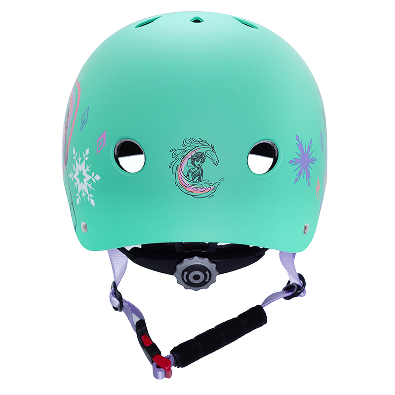 Casque vélo enfant Disney La Reine des Neiges V3 Frozen vert d'eau 52-56 - vue 3