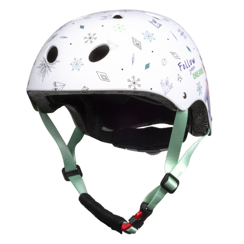 Casque vélo enfant Disney La Reine des Neiges V3 Frozen vert d'eau 52-56 - vue 4