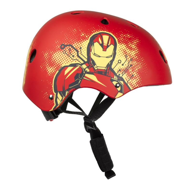 Casque vélo enfant Disney Marvel Iron Man rouge 54-58 cm - vue 2