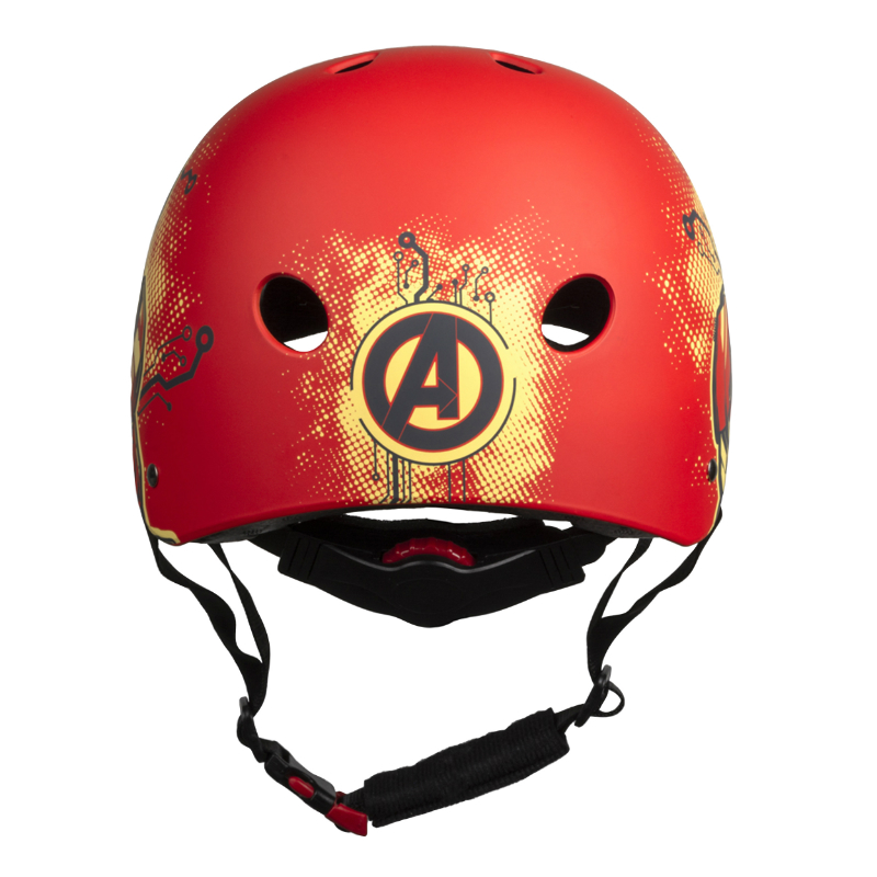 Casque vélo enfant Disney Marvel Iron Man rouge 54-58 cm - vue 5