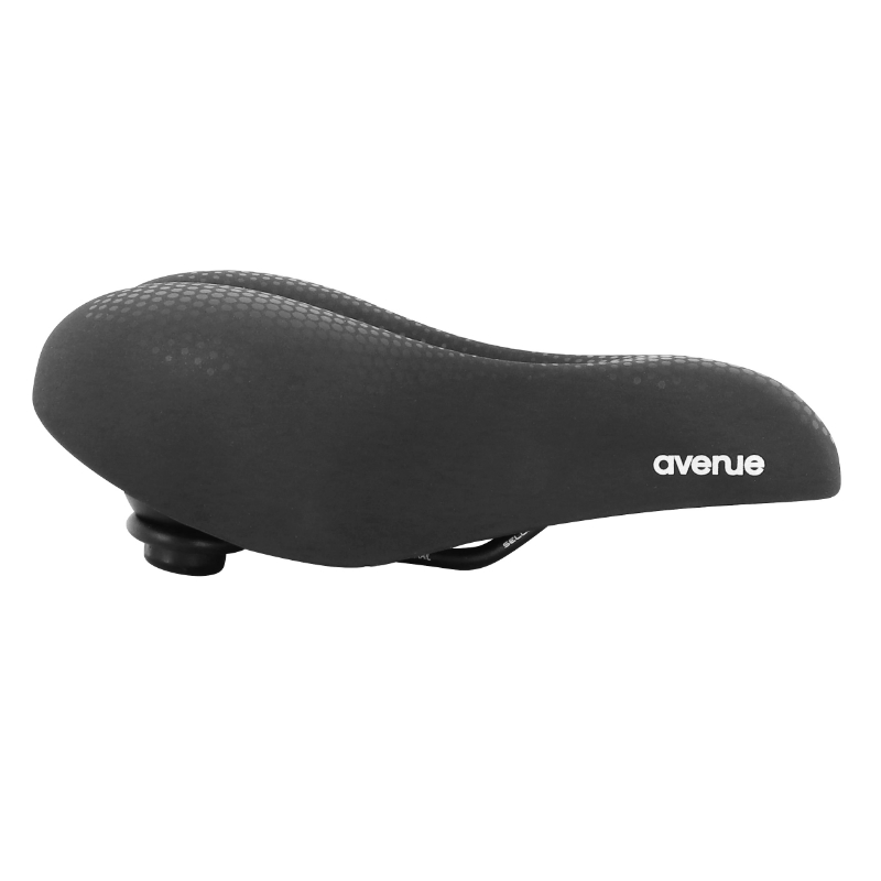 Selle Royal Avenue Gel avec canal anatomique et élastomère Trekking noir 258x183 mm 664 g - vue 3
