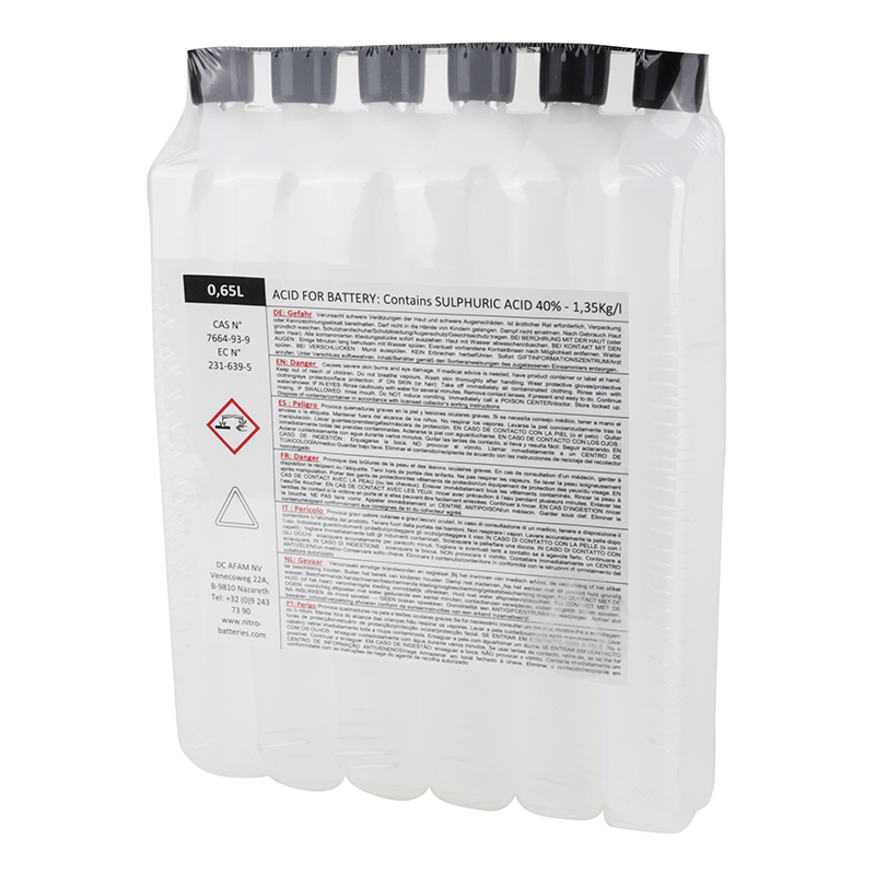 Batterie 12V 12 ah NTX14AH-BS Nitro MF sans entretien avec pack acide (lg134xl89xh166mm) - vue 3