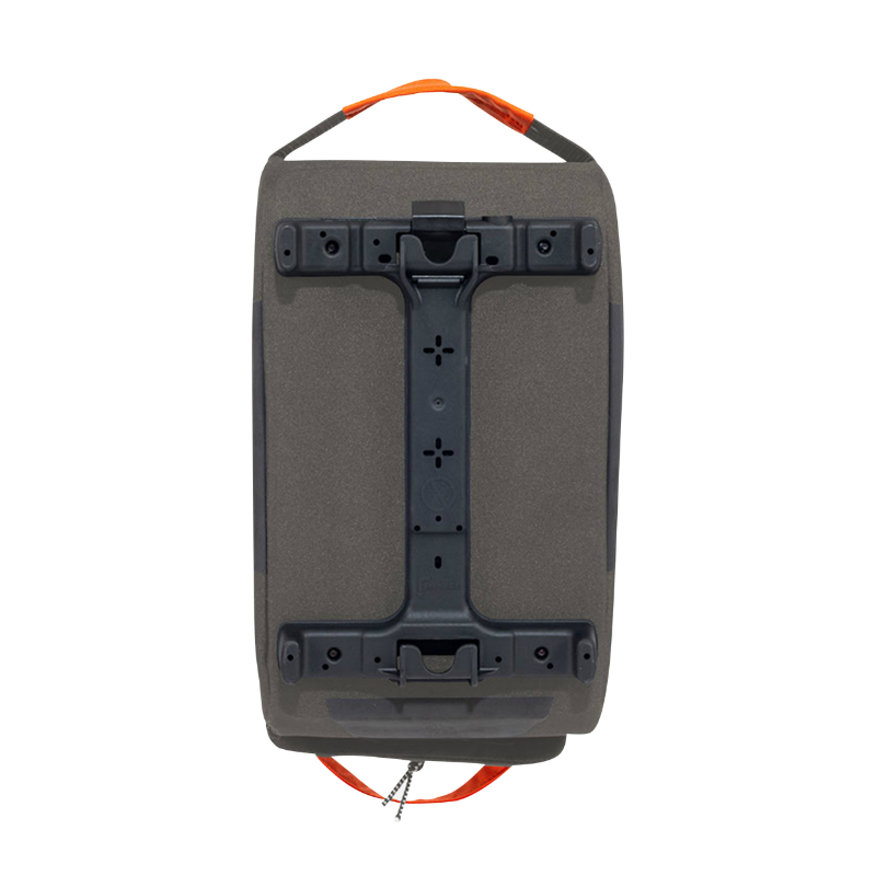 Sacoche arriere velo Racktime yoshi 2.0 gris fixation porte bagage (l 30CM x l 17CM x h 12CM) - compatible systeme Racktime snapit 2.0 monte chez scott - vue 4