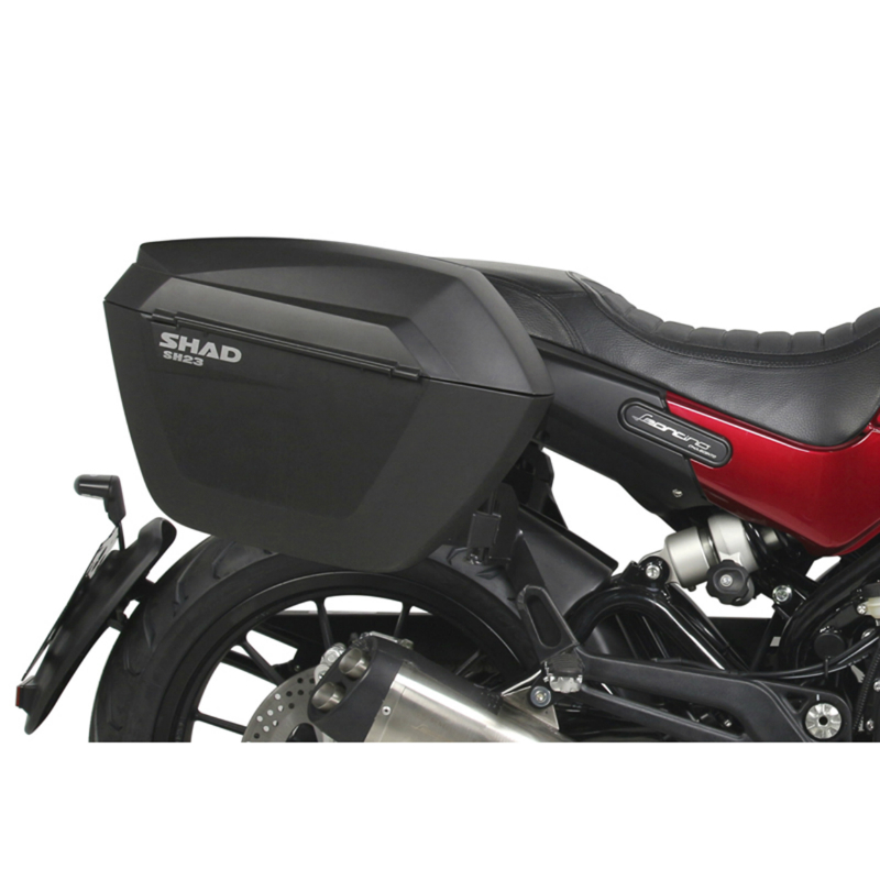 Fixation side case Shad 3P system pour benelli 502 leoncino 2017+ (B0LN57IF) - vue 2