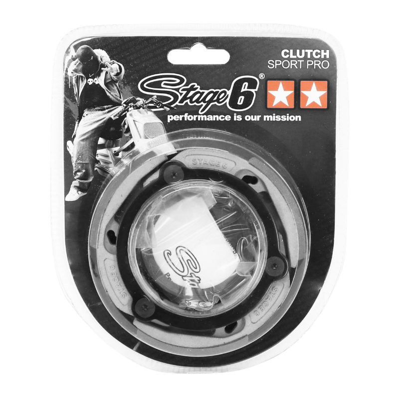 Embrayage STAGE 6 Sport Pro diamètre 107 MBK Booster Nitro Ovetto Stunt Yamaha BWS Aerox Neos Slider Aprilia SR Malaguti F12 - vue 5