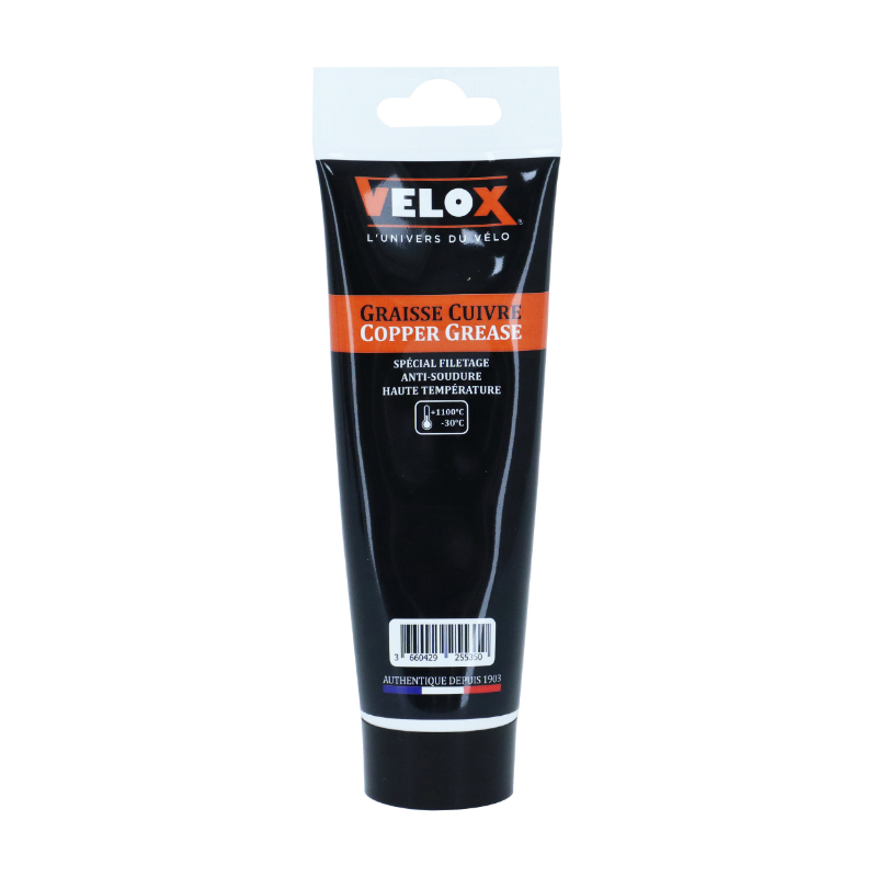 Graisse vélo Velox cuivre anti-grippant 100 ml