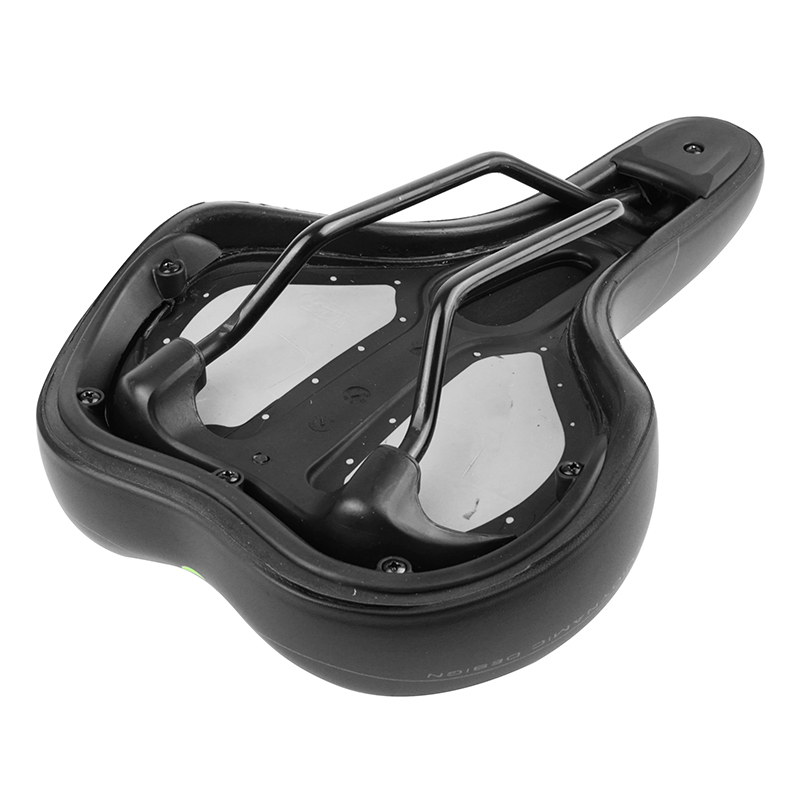 Selle Newton City Fluidynamic Double Densité Confort 50 Modéré Noir Homme 282x180mm - vue 5