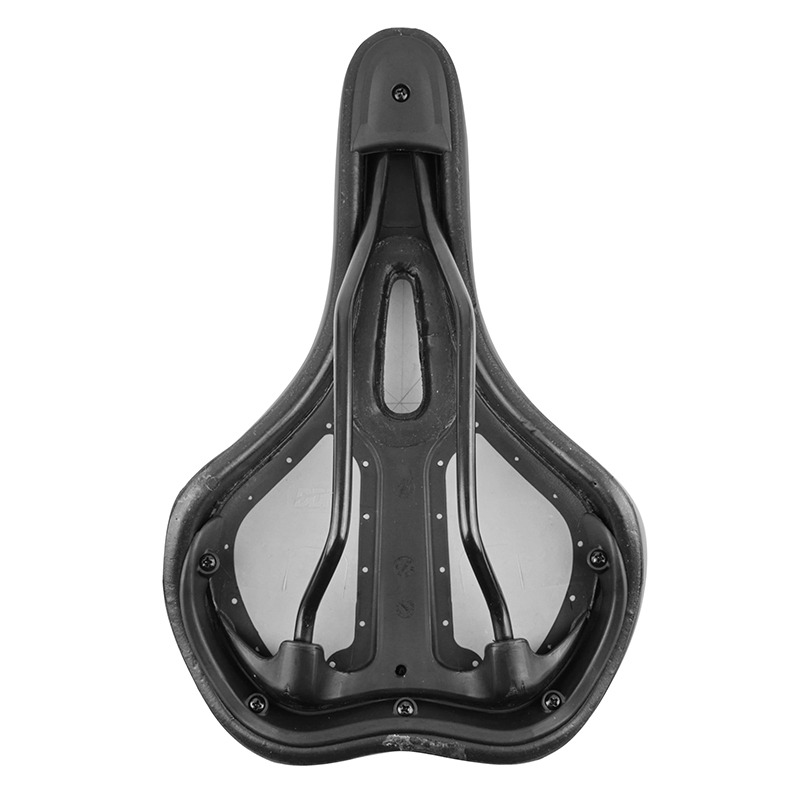 Selle Newton City Fluidynamic double densité confort 51 moderate trou central noir homme 272x192mm - vue 3
