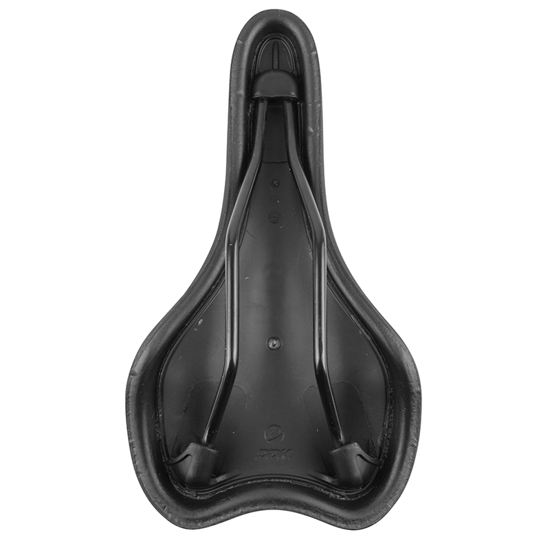 Selle Newton route - VTT confort noir 275X153MM - vue 3