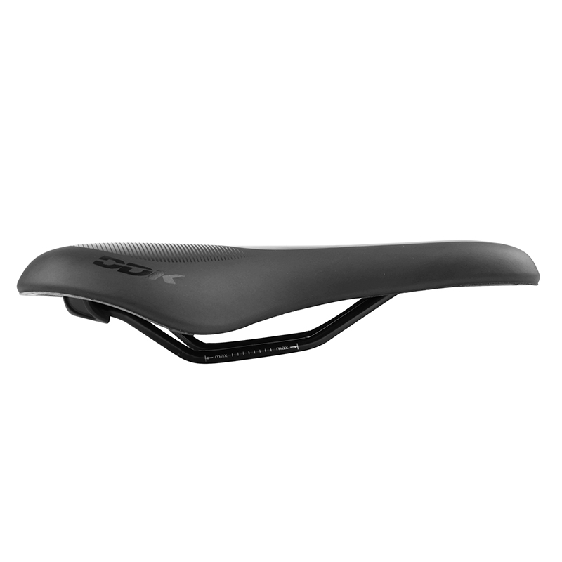 Selle Newton route - VTT confort noir 275X153MM - vue 4