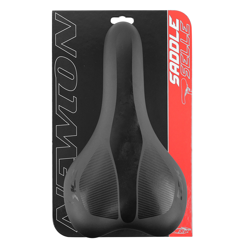Selle Newton route - VTT confort noir 275X153MM - vue 6