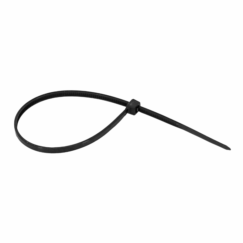Collier de serrage nylon type rilsan 2,5x160 mm noir par 100 - Sélection P2R - vue 2
