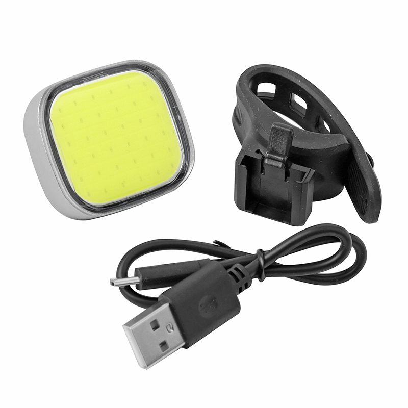 Éclairage vélo trottinette USB avant Newton 36 LED noir rechargeable - vue 4